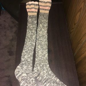 Thigh High Knit Socks